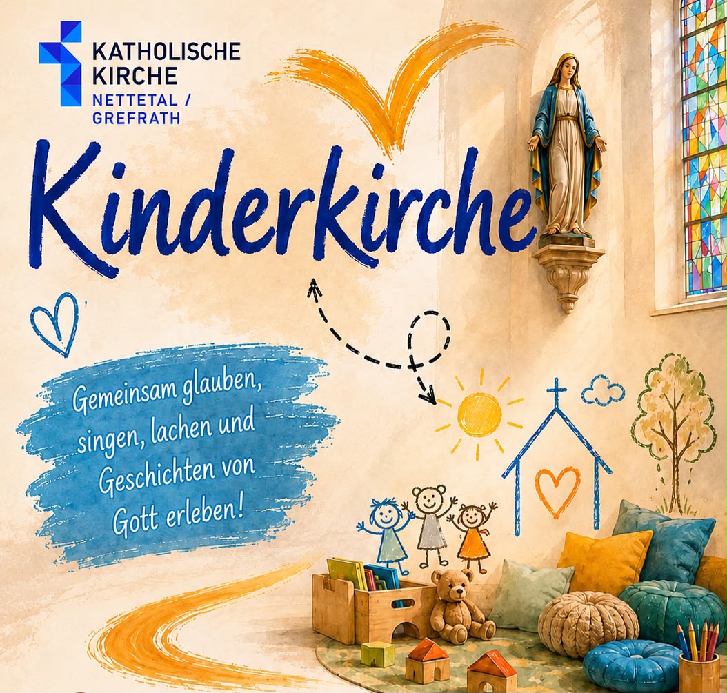 Plakat Einladung KinderKirche St. Peter