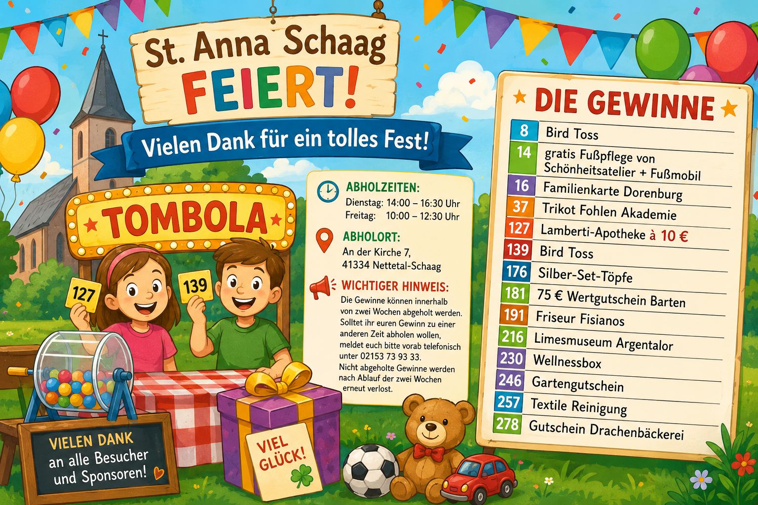 St. Anna feiert
