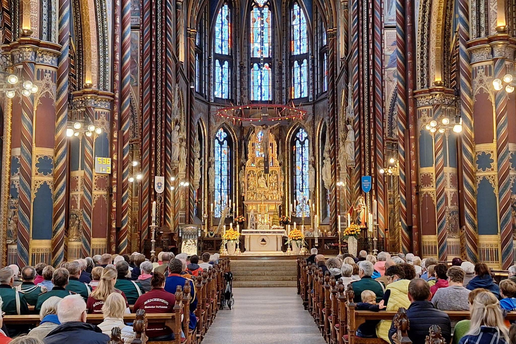 Pilgermesse in der Basilika von Kevelaer