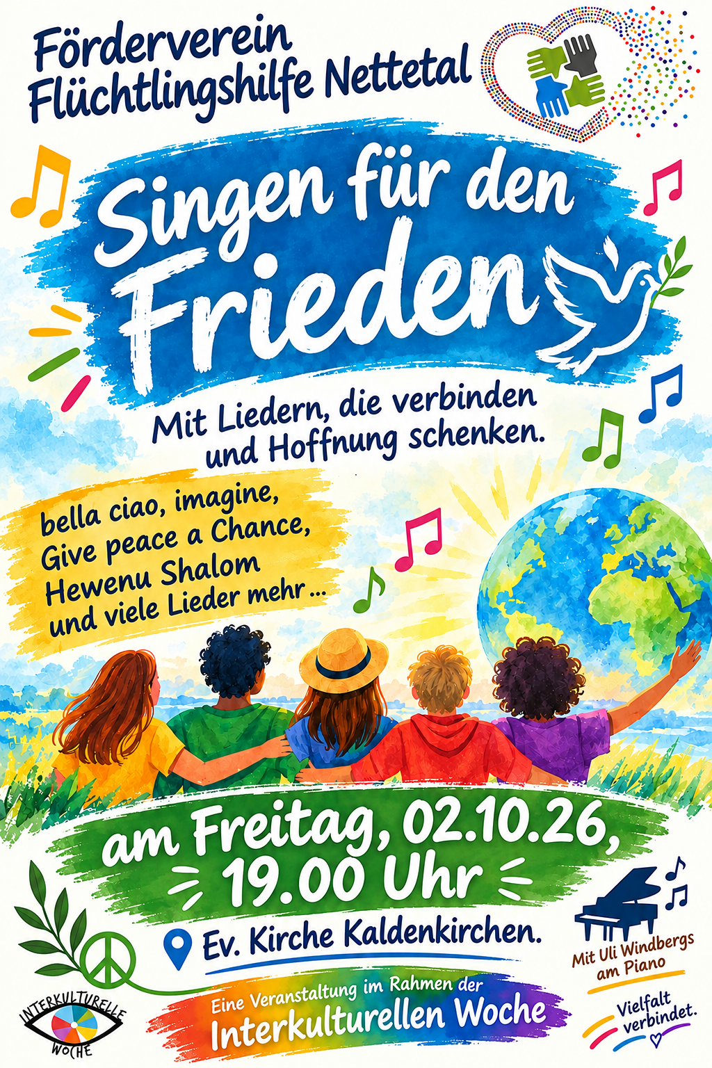 Singen für den Frieden