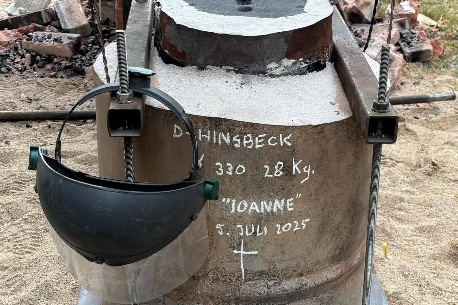 Neue Glocke für die  Johannes-Kapelle