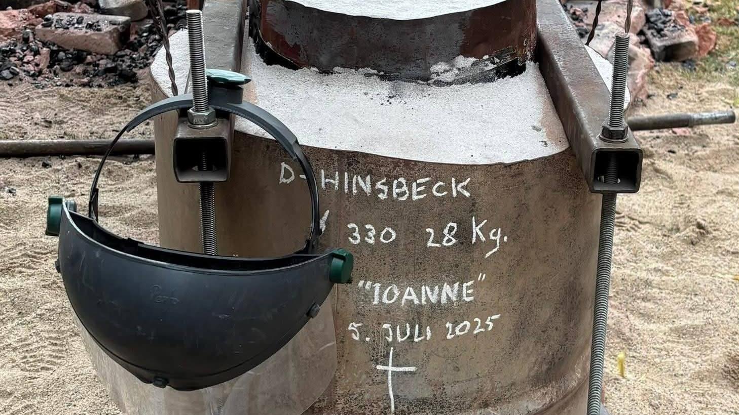 Neue Glocke für die  Johannes-Kapelle